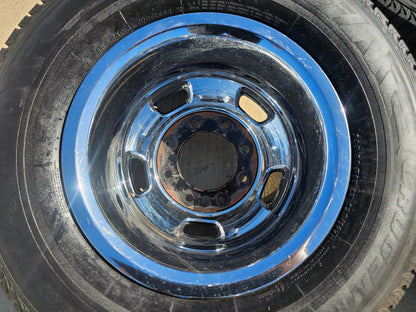 17" Dodge Ram 3500 Dually Laramie 8x200 wheels rims 2703 2704 OEM SET DISCOUNTED