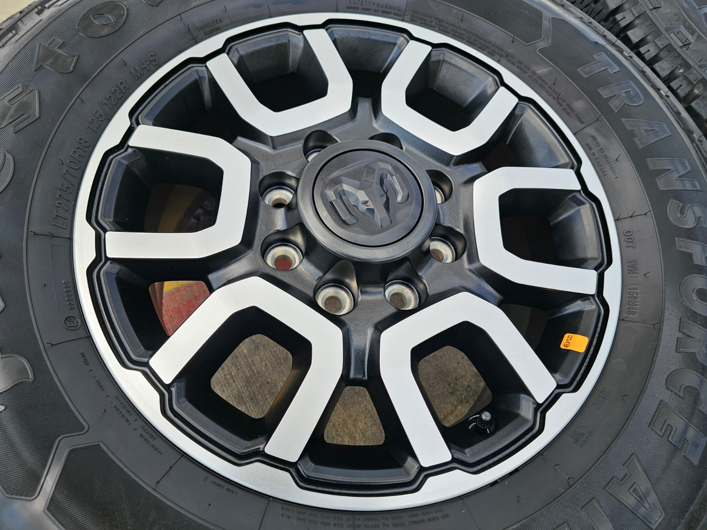 18" Ram 2500 3500 LARAMIE OEM wheels rims 2694 tires FIRESTONE A/T2