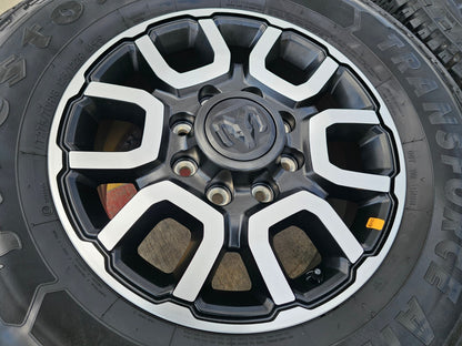 18" Ram 2500 3500 LARAMIE OEM wheels rims 2694 tires FIRESTONE A/T2