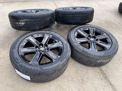 22" Ford F-150 LOBO LARIAT OEM black rims wheels SET Expedition 2026 2027 NEW