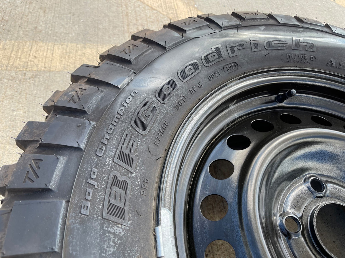 17" Jeep Wrangler Gladiator OEM wheel rim tire single spare BFG KM2 NEW