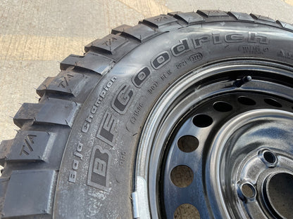 17" Jeep Wrangler Gladiator OEM wheel rim tire single spare BFG KM2 NEW