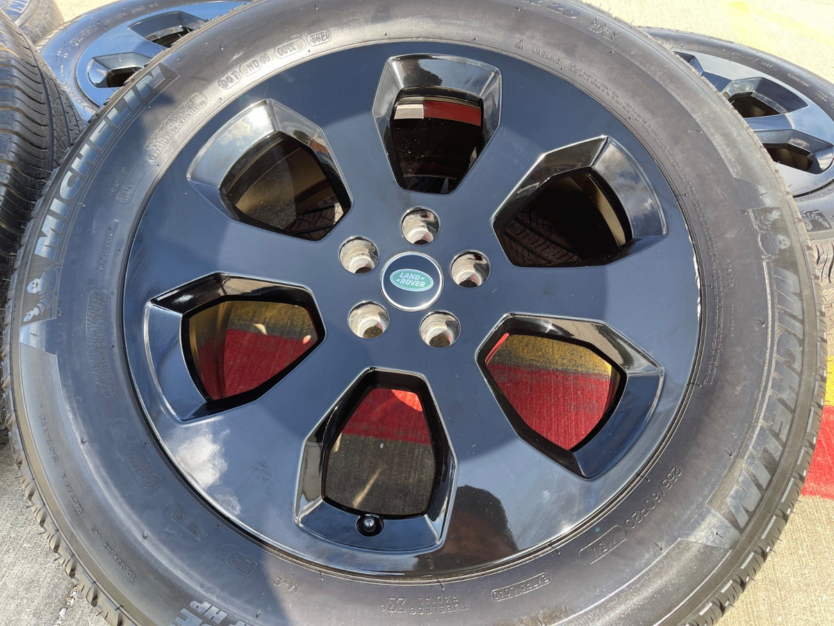 (5) 20" Land Rover Defender OEM 72349 wheels rims Range MICHELIN SET