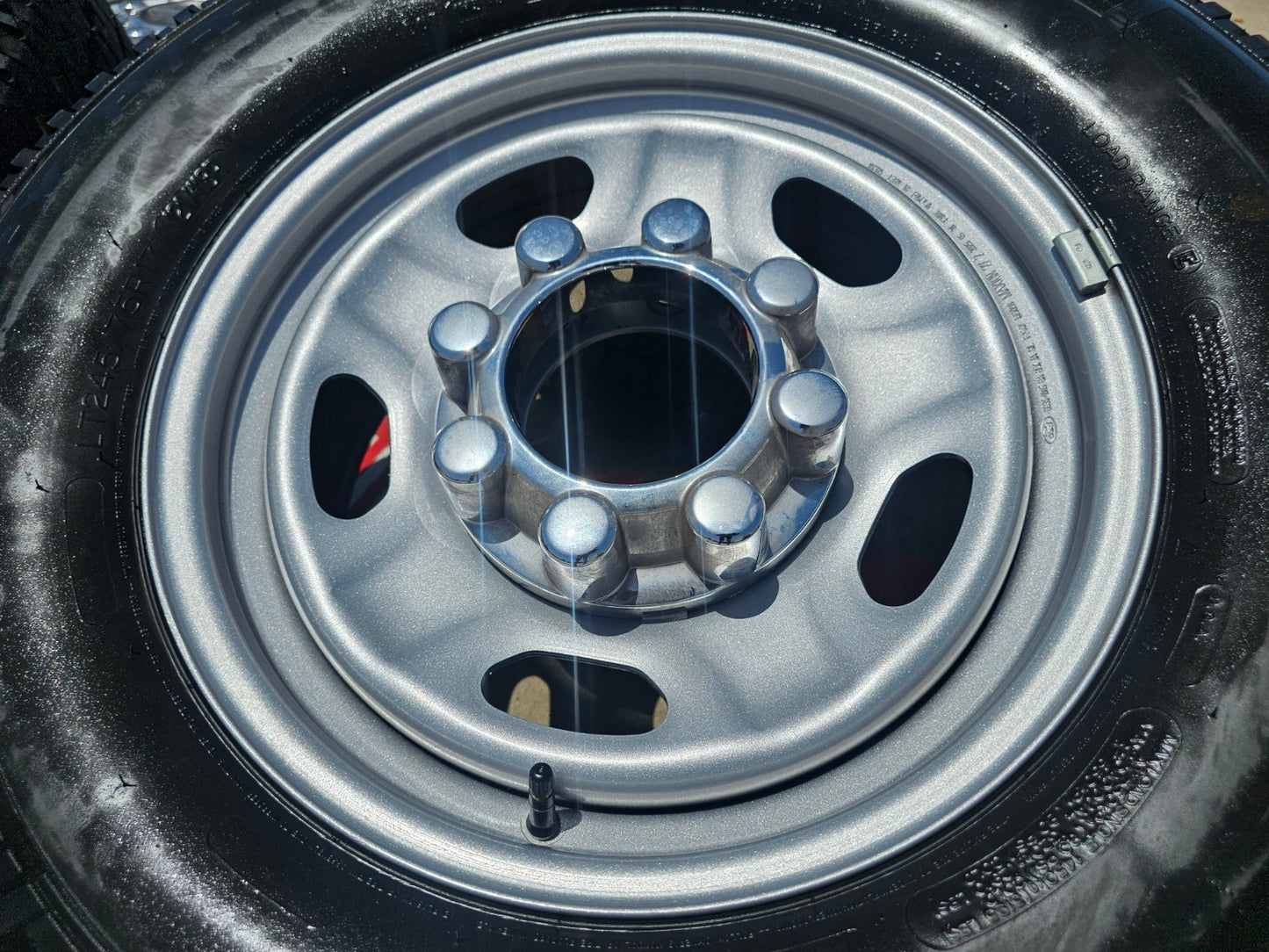 17" Ford F-250 F-350 OEM 3828 wheels rims SET 2024 2025 2026 MICHELIN A/T2 NEW