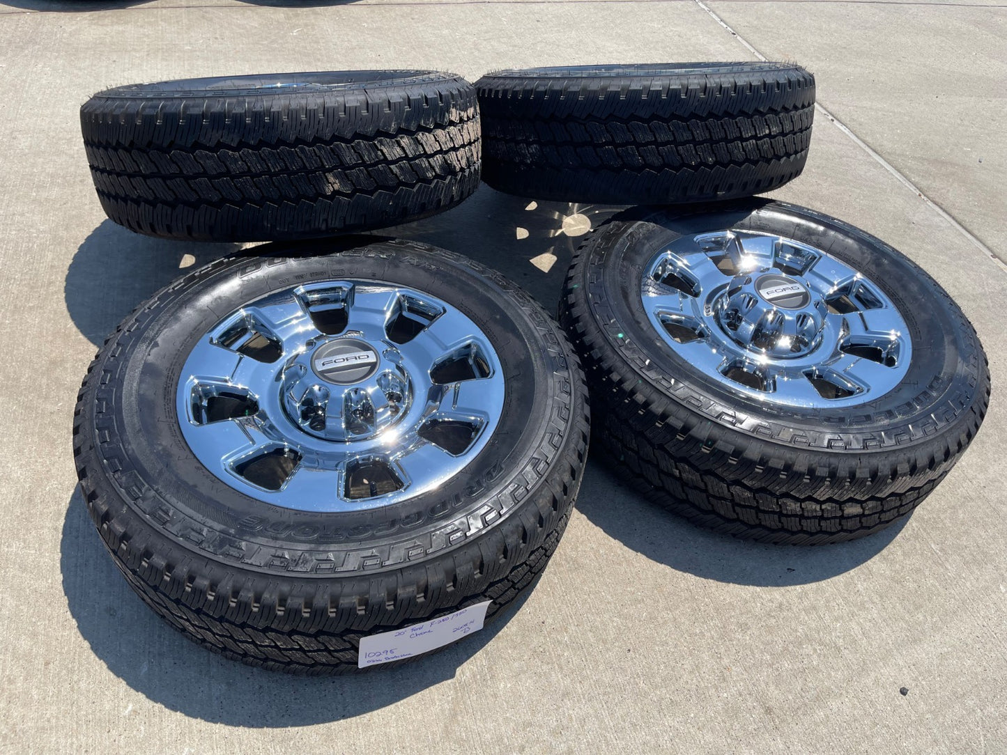 20" Ford F-250 F-350 OEM LIMITED 10295 25085 10552 wheels rims 2025 2026 NEW
