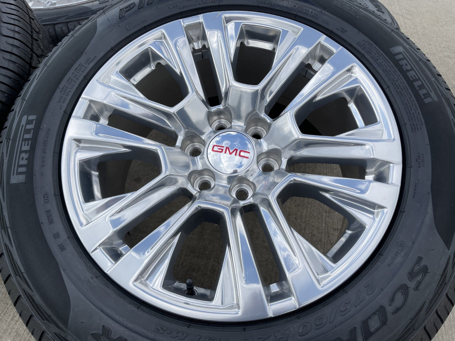 20" GMC Sierra Yukon Denali OEM 5917 wheels rims Chevy 2022 2023 2025 2026 NEW