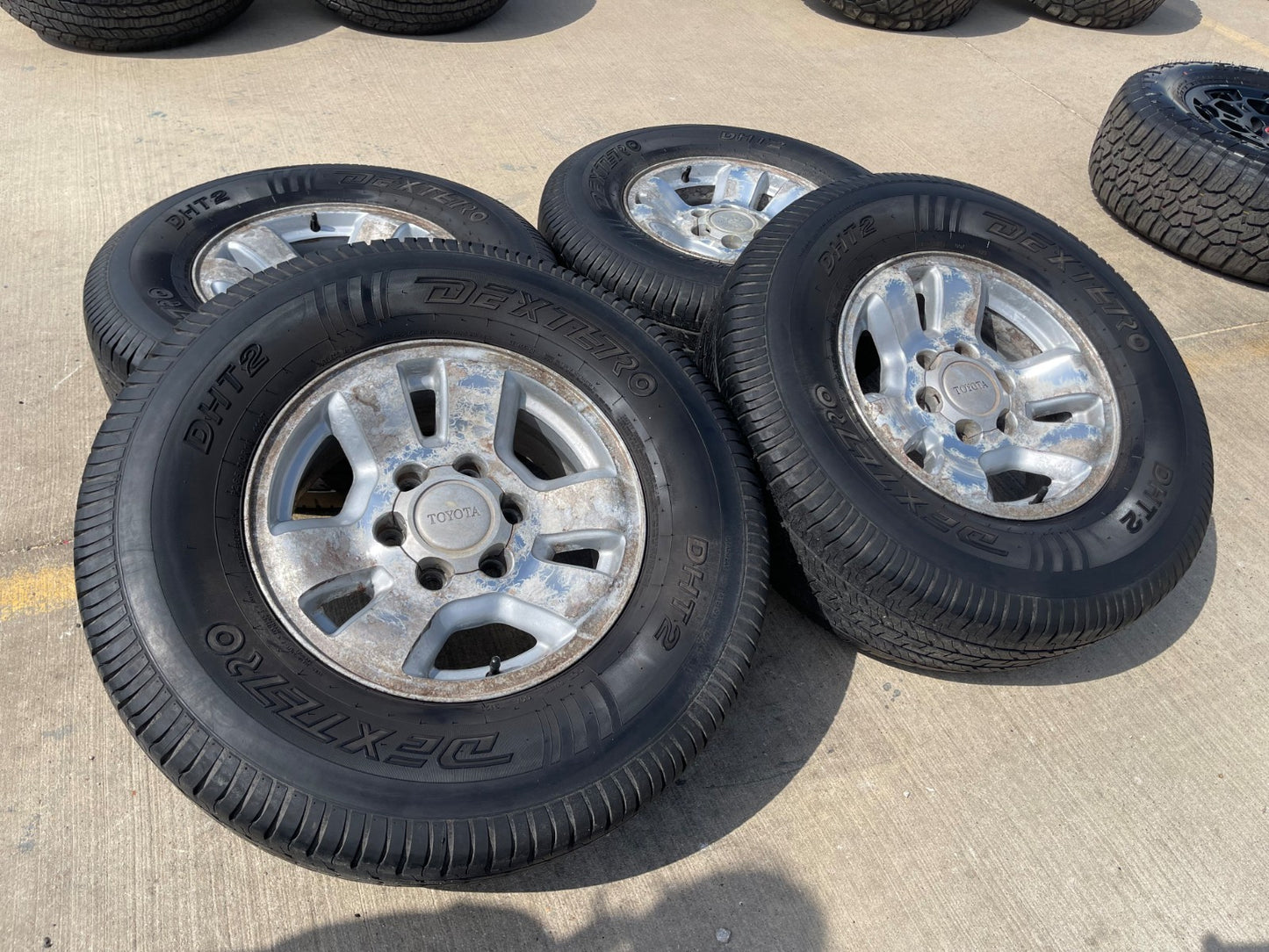 16" Toyota Tacoma wheels rims tires 69356 OEM 4Runner FJ Cruiser DISCOUNTED SET