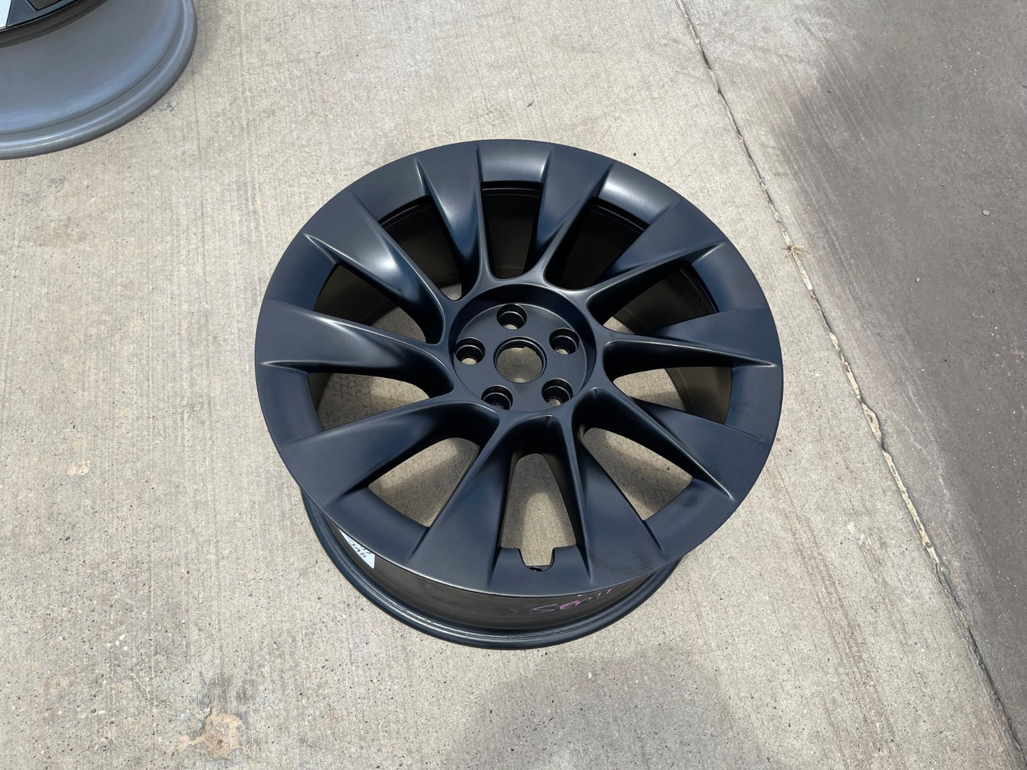 20" 20x9.5 Tesla Model Y OEM INDUCTION 96965 wheel rim 2021 2022 2023 2024 2025