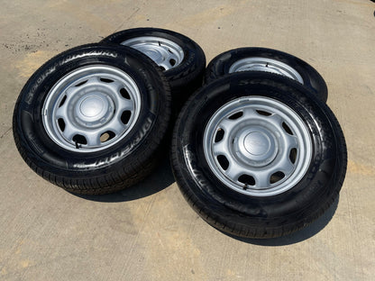 17" Ford F-150 OEM rims wheels 3857 steel SET PIRELLI A/T