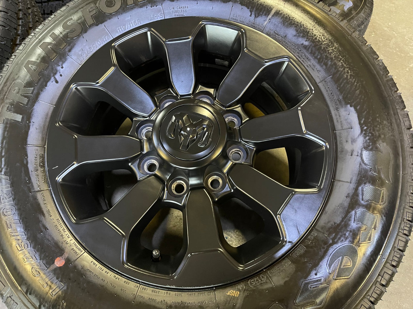17" Ram 2500 3500 Laramie Power Wagon OEM 2599 wheels rims 2024 2025 2026 NEW