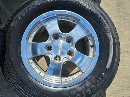 18" Toyota Tundra Sequoia TRD PRO OEM Enkei 5x150 wheels rims SET DISCOUNTED
