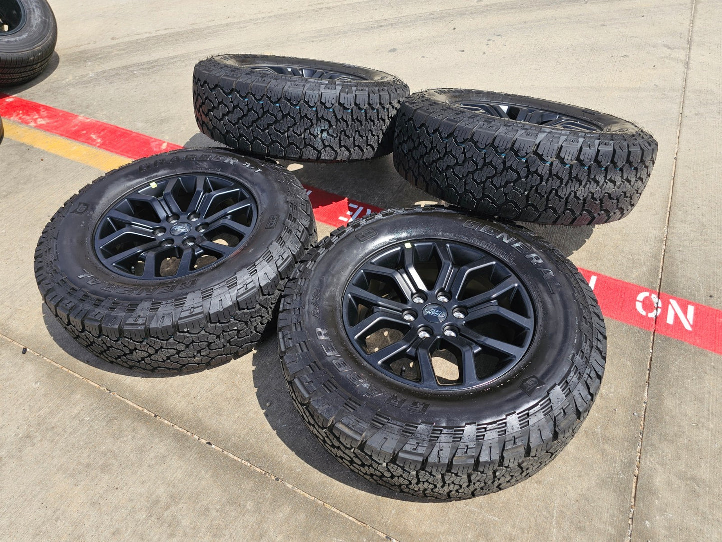 18" Ford F-150 TREMOR OEM rims wheels 10342 95351 SET Expedition GENERAL NEW