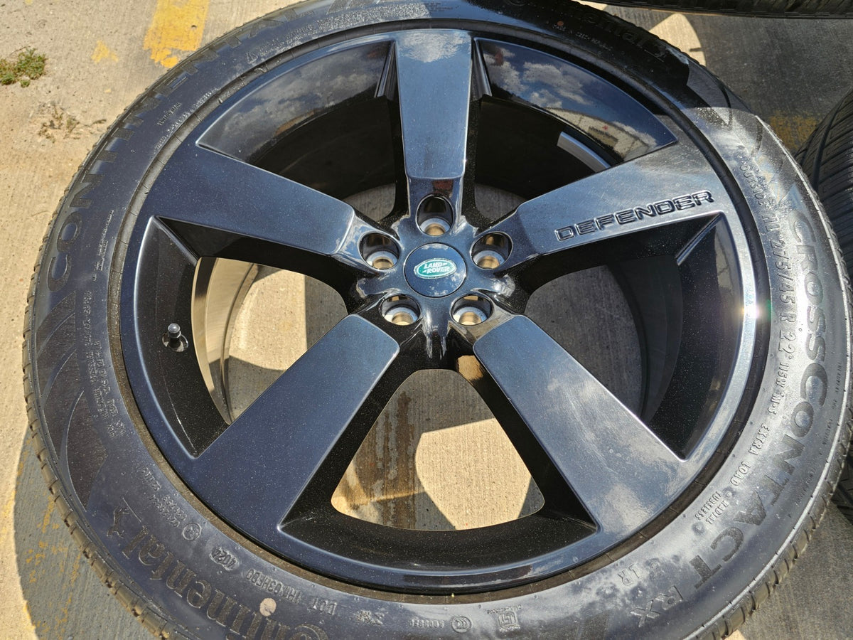 22" Land Rover Range DEFENDER OEM 72353 wheels rims CONTINENTAL SET