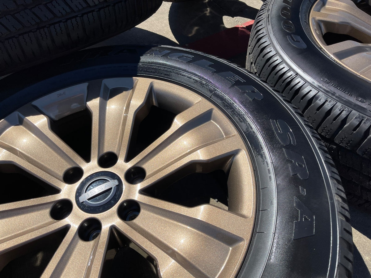 20" Nissan Titan Armada OEM 62753 wheels rims BRONZE 2023 2024 2025 2026 SET