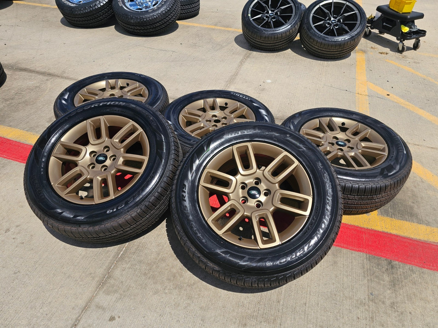 19" Land Rover Defender BRONZE Range Rover OEM 72350 wheels rims NEW
