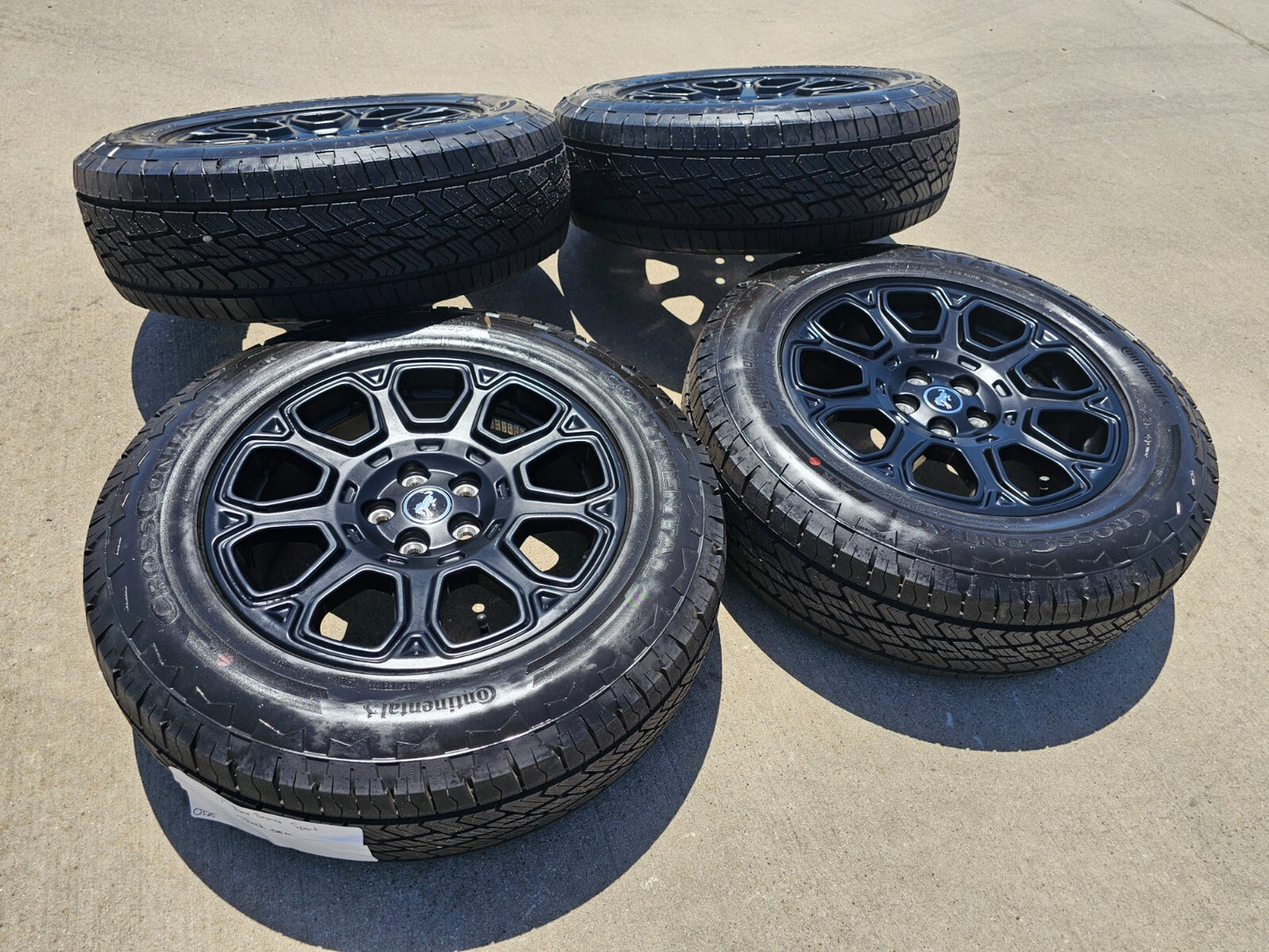 17" Ford Bronco Sport rims wheels Badlands AT tires OEM 2024 2025 2026 NEW