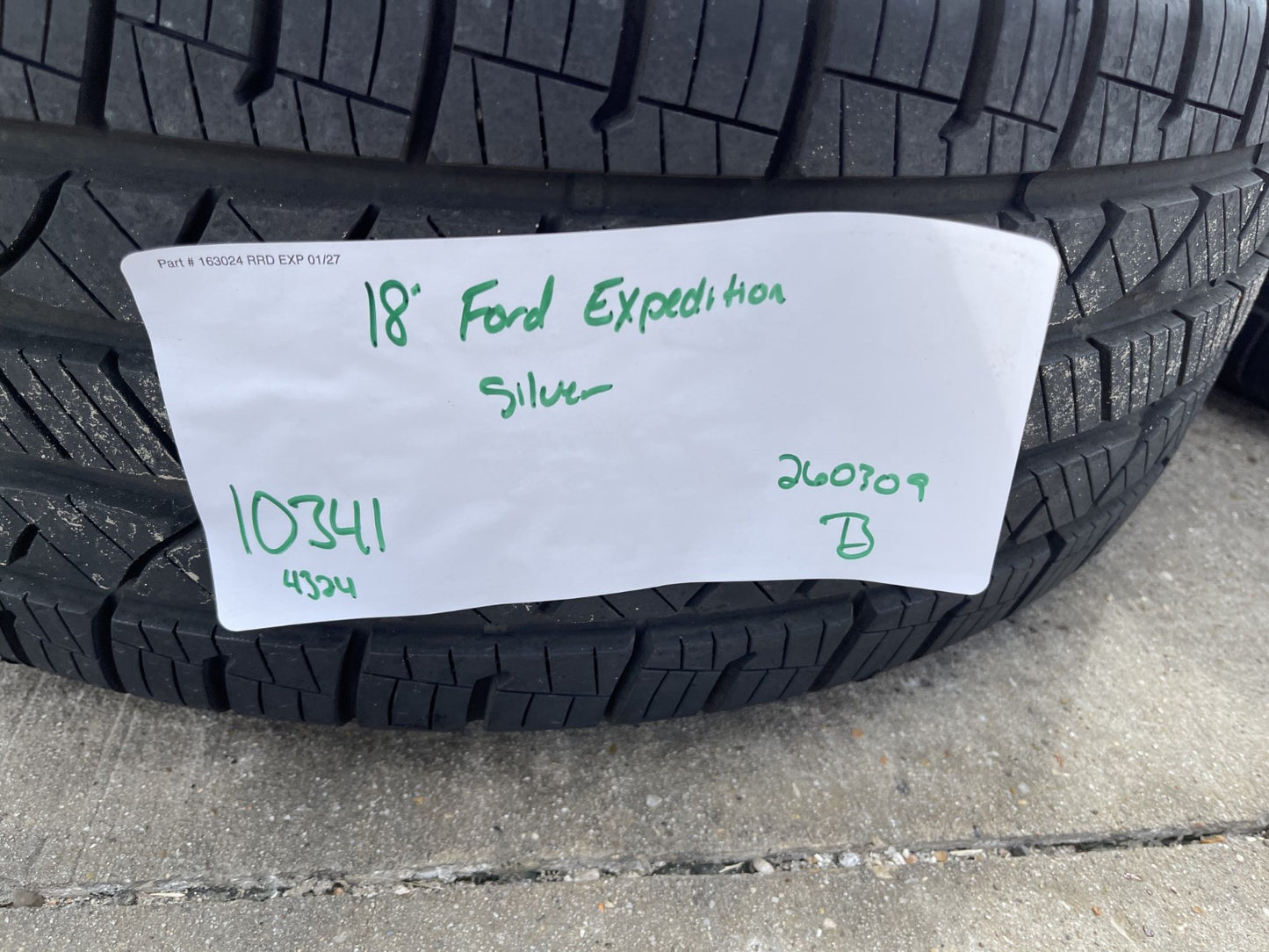 18" Ford F-150 TREMOR RATTLER OEM rims wheels 10341 95029 Expedition NICE