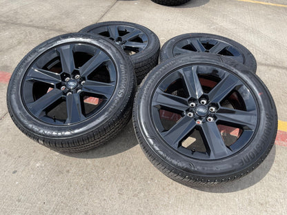 22" Ford F-150 LOBO LARIAT OEM black rims wheels tires Expedition 2026 2027 NEW