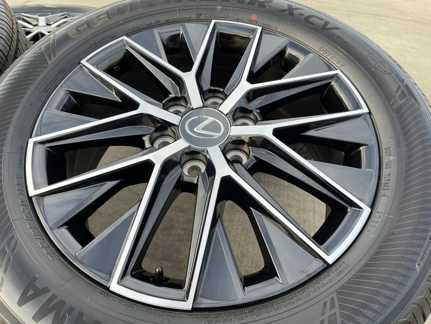 20" Toyota Land Cruiser Tundra OEM wheels rims 10545 Lexus GX550 LX600 2025 NEW