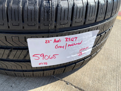 22" Audi RSQ7 OEM wheels rims SQ7 Q7 SQ8 Q8 RSQ8 59065 tires CONTINENTAL