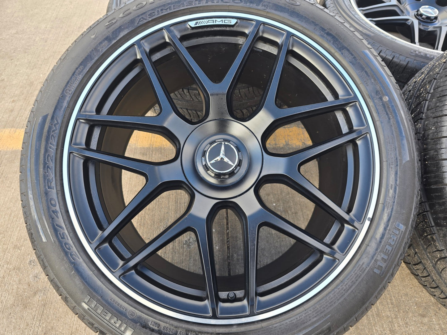 22" Mercedes G Wagon G63 AMG OEM 38658 wheels rims 2021 2022 2023 2024 2025 2026