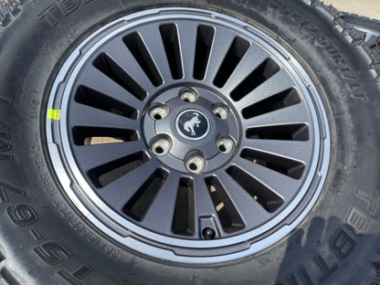 17" Ford Bronco HERITAGE Edition wheels rims 2024 2025 2026 tires 35"