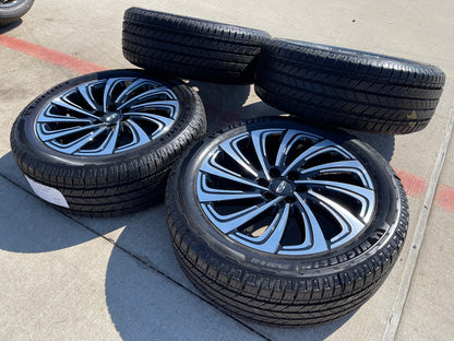 22" Lincoln Navigator OEM 10666 rims wheels BLACK LABEL 2025 2026 MICHELIN NEW