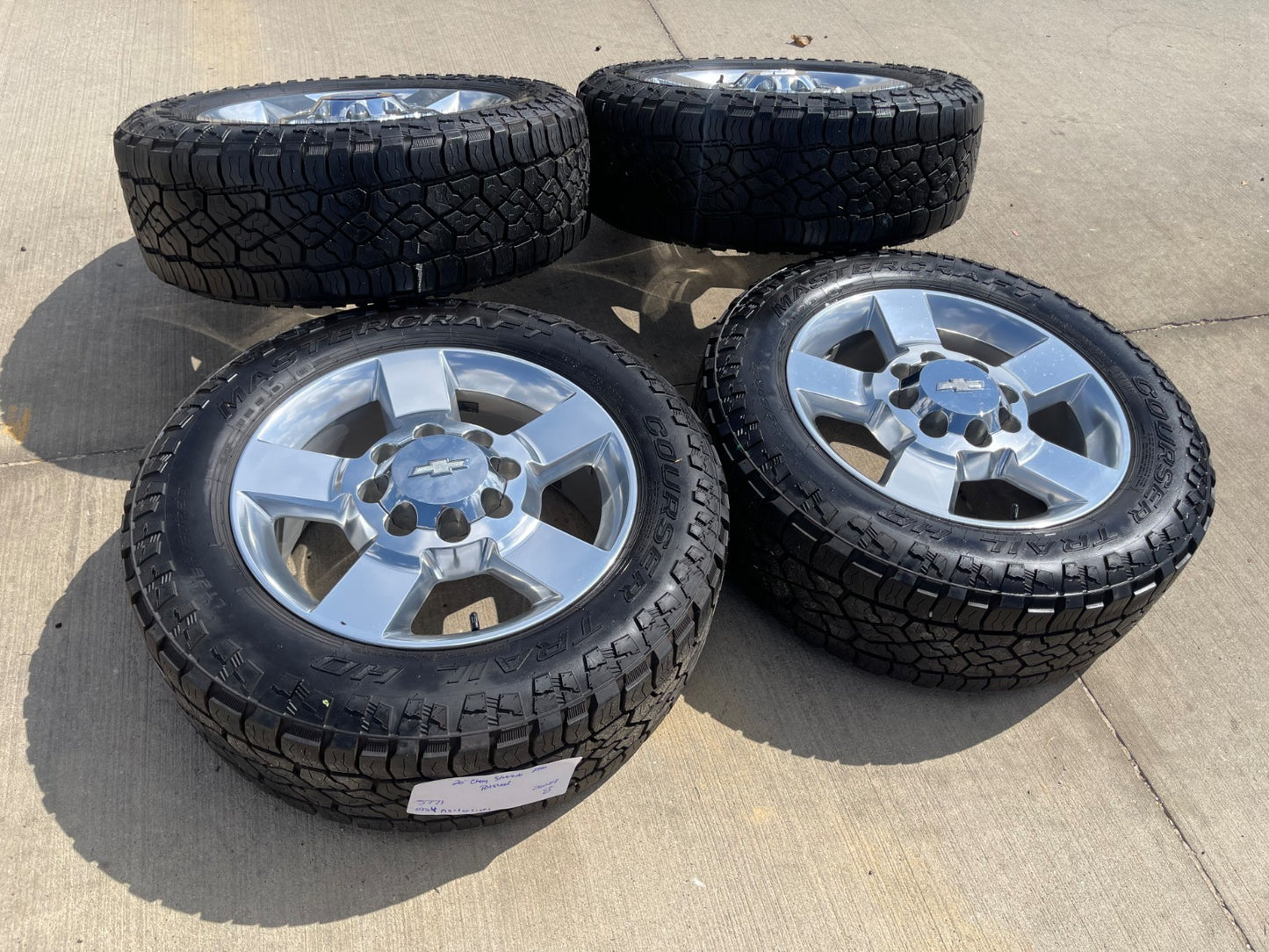20" Chevy Silverado ZR2 GMC Sierra AT4X 2500 OEM 5771 5801 5826 wheels rims