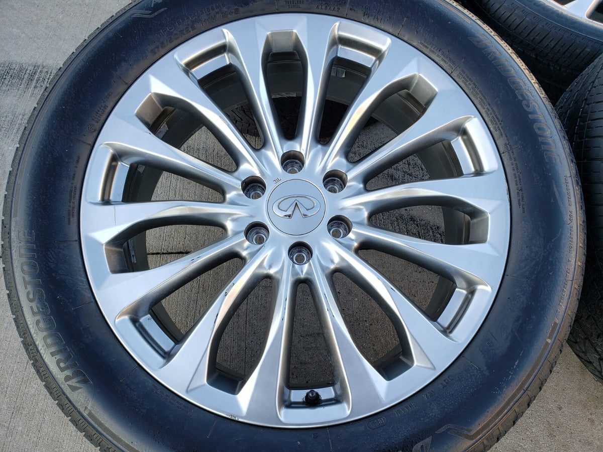 22" Infiniti QX80 QX56 Nissan Titan OEM 62799 73770 wheels rims tires SET