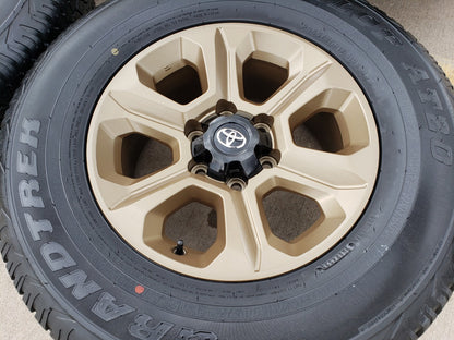 17" 4Runner Toyota Tacoma OEM BRONZE wheels rims 75153 FJ NEW