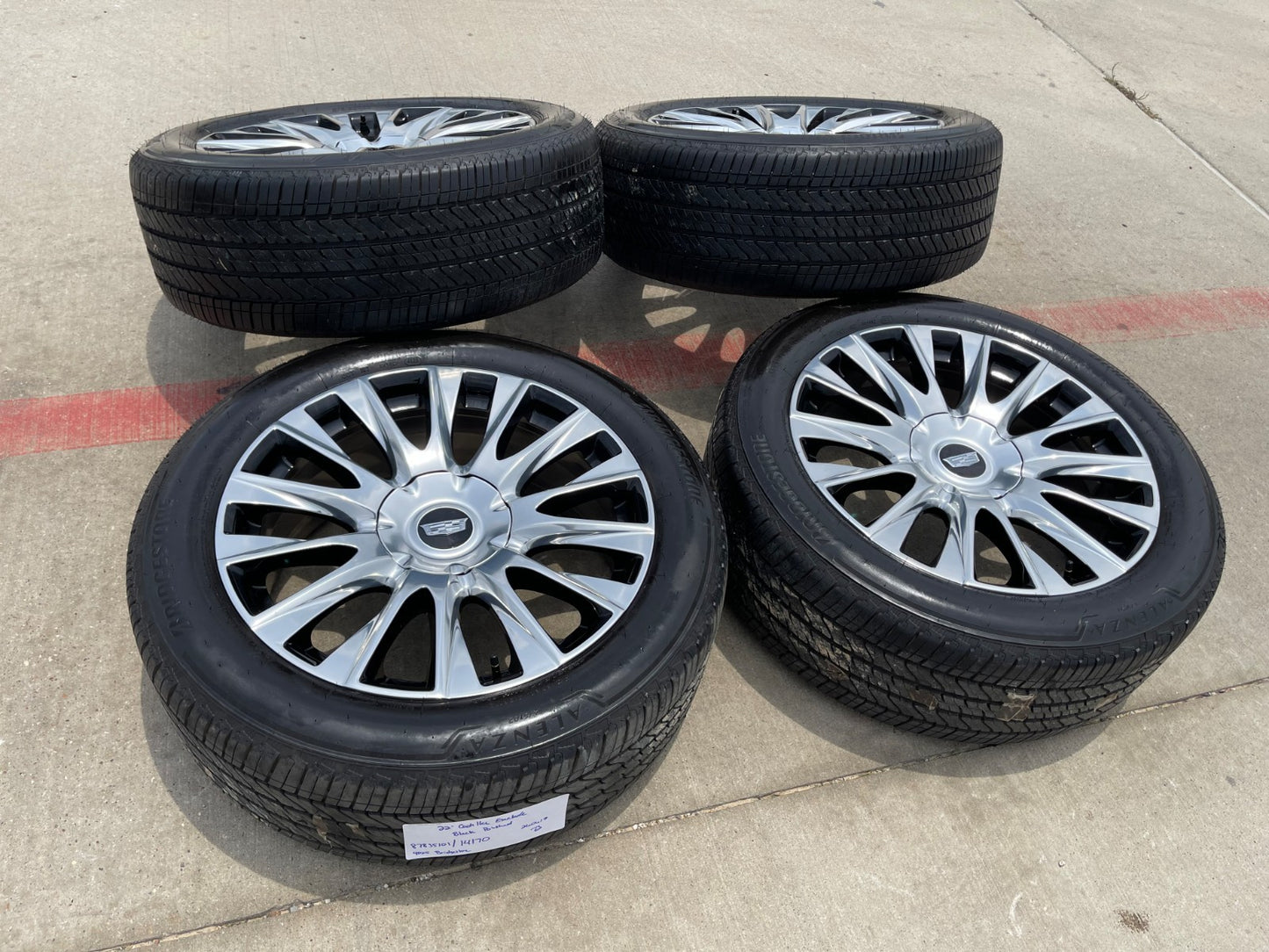 22" Cadillac Escalade PLATINUM OEM wheels rims GMC Sierra SET FITS 1999-2027 NEW