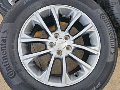 17" Jeep Cherokee wheels OEM rims Compass Renegade 9201 9202 tires