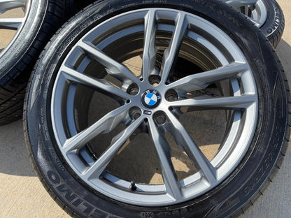 19" BMW X1 X2 X3 X4 OEM 86350 Series 698M SET wheels rims tires