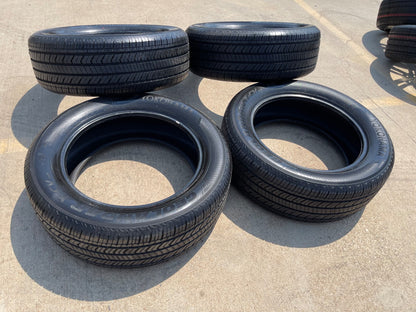 (4) 265/55/20 Yokohama Geolander X-CV tires 113V XL 265/55R20 TAKE OFFS SET NEW