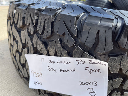 17" Jeep Wrangler 392 Gladiator Rubicon OEM 9329 BEADLOCK wheel rim BFG 35" NEW