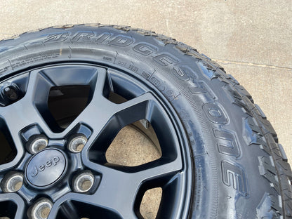 17" Jeep Wrangler Gladiator Rubicon OEM 9218 SPARE wheel rim 2020 2021 2022 2023