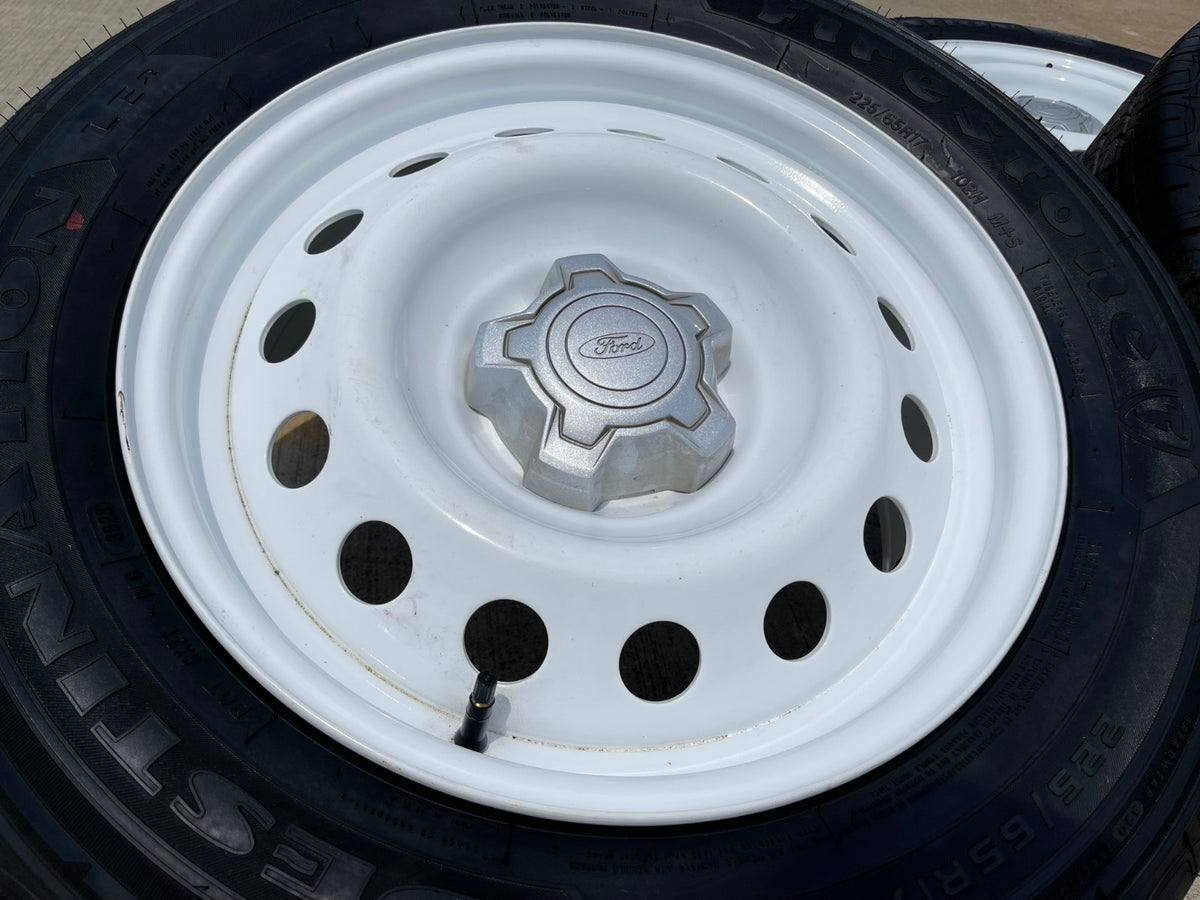 17" Ford Maverick Bronco Sport WHITE rims wheels 10415 OEM SET NEW