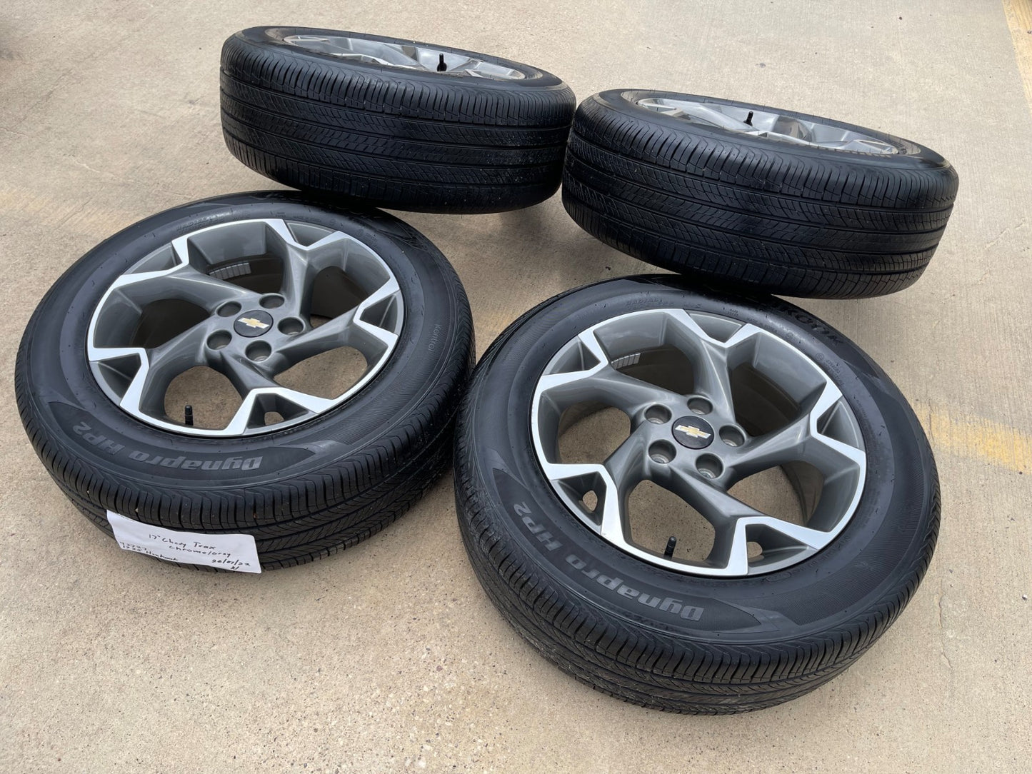 17" Chevy TRAX OEM wheels rims 14141 Terrain Trailblazer Equinox 2025 2026 NEW