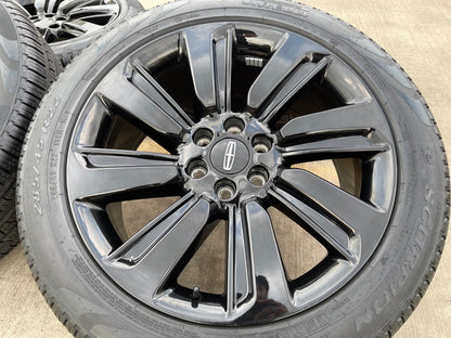 22" Lincoln Navigator OEM rims wheels Black Label 95384 10496 2022 2023 2025 NEW