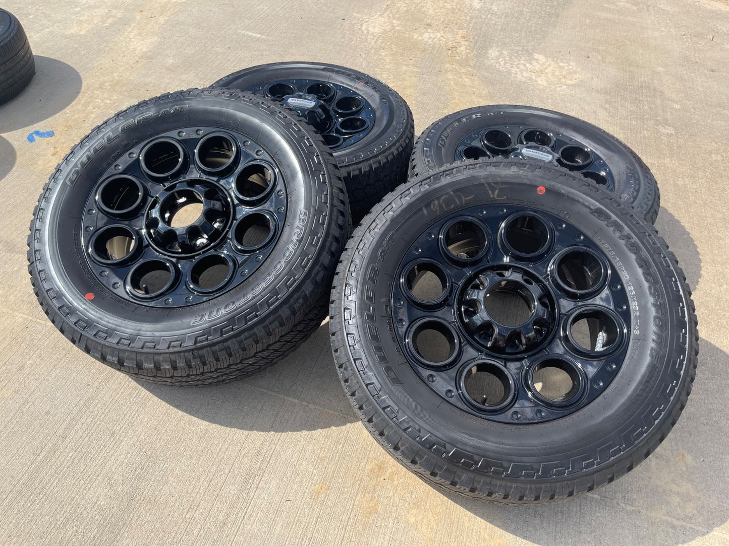 20" Ford F-250 F-350 OEM TREMOR wheels rims SET 10299 10484 BRINDGESTONE NEW