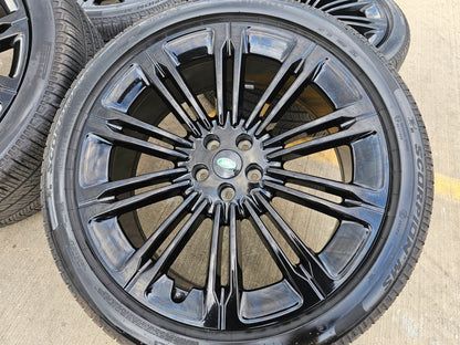 23" Land Rover Range AUTOBIOGRAPHY OEM wheels rims 2023 2024 2025 2026 PIRELLI