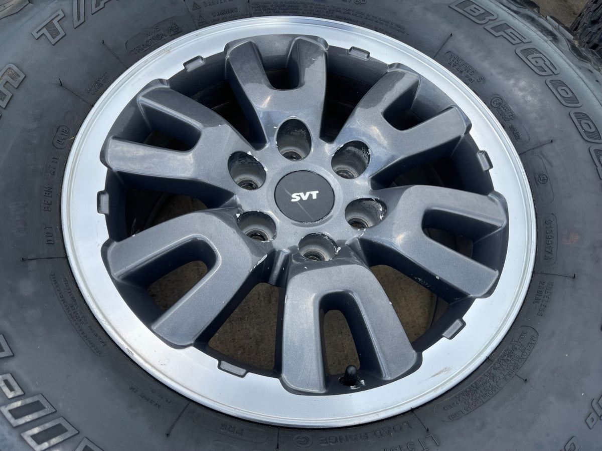 17" Ford F-150 Raptor OEM BEADLOCK 3831 rims wheels SET BFG KO2 A/T