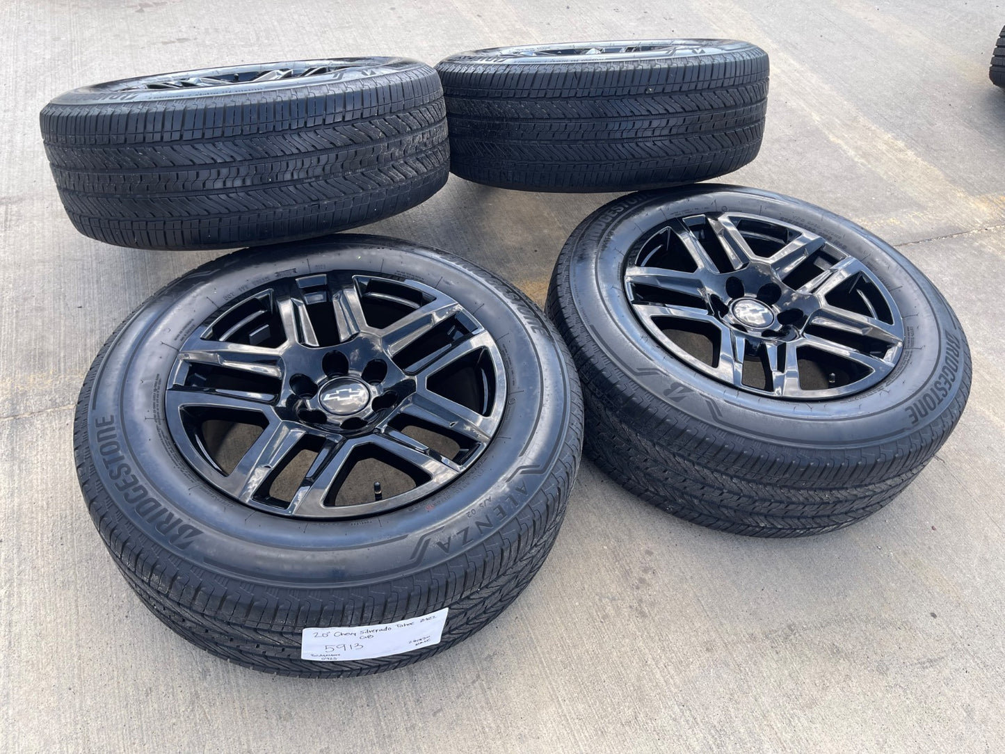 20" Chevy Silverado Tahoe Suburban ZR2 OEM SET wheels rims # 5913 1999-2027