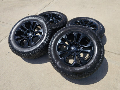 20" Chevy Tahoe Silverado OEM 14090 95417 wheels rims tires SET GOODYEAR A/T