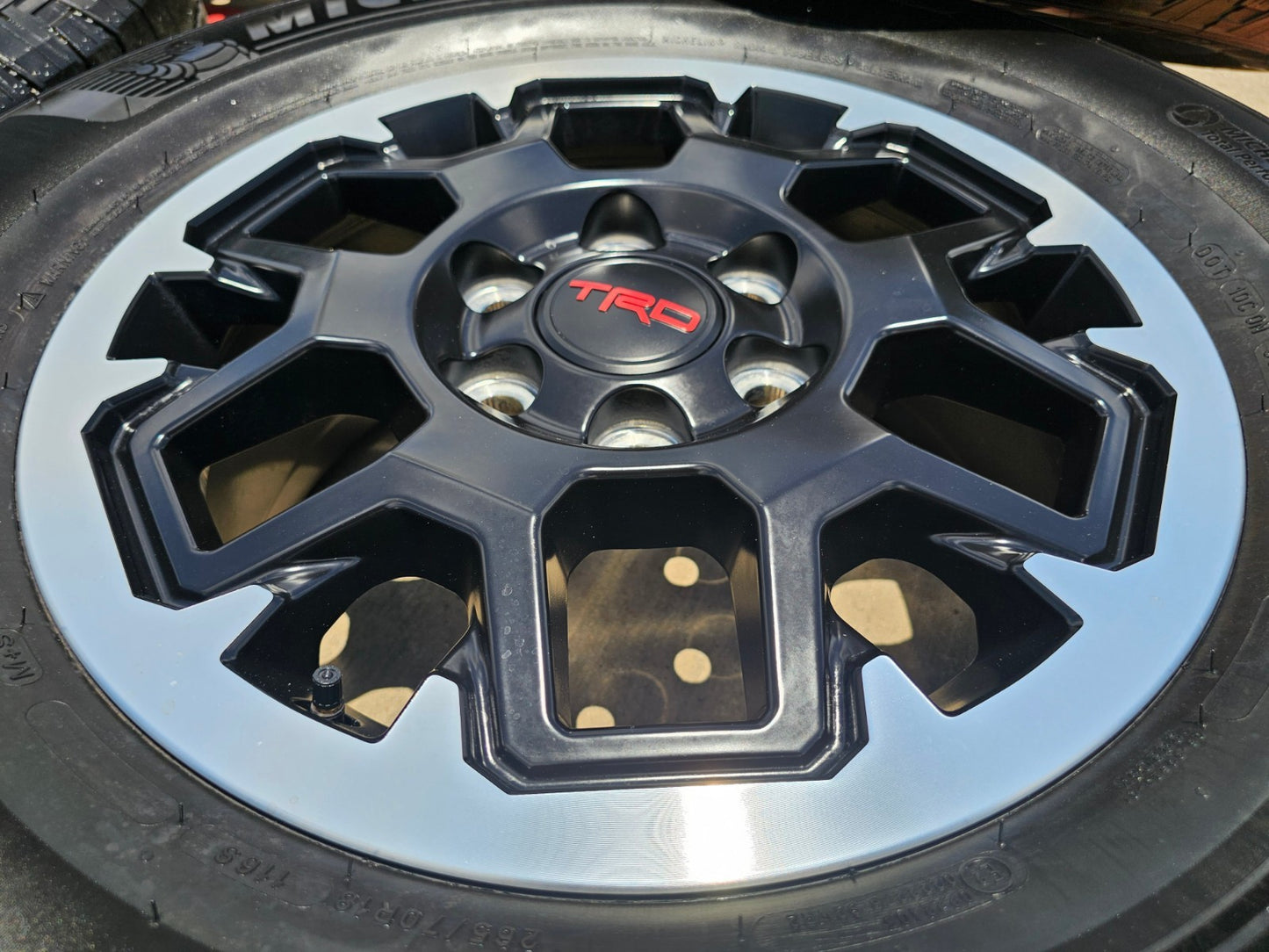 18" Toyota Tacoma 4Runner TRD OEM 94199 wheels rims SET 2026 2027 MICHELIN NEW