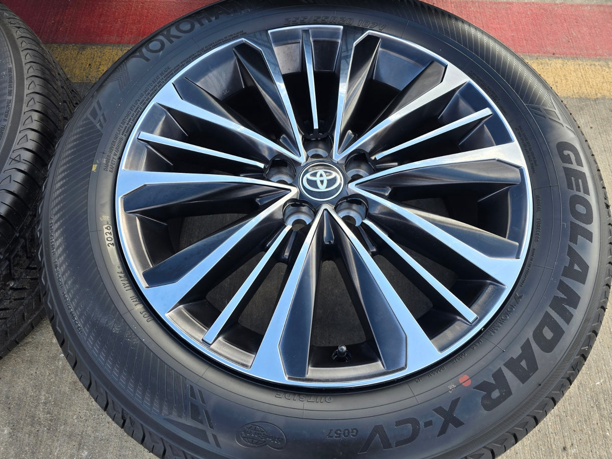 20" Toyota Grand Highlander OEM 10527 wheels rims TX350 TX500 2025 2026 2027 NEW