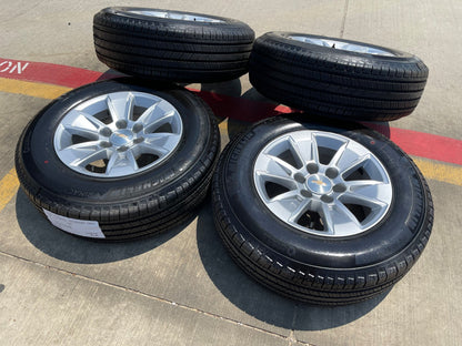 17" Chevy Silverado OEM wheels rims 5908 Colorado GMC Canyon MICHELIN SET