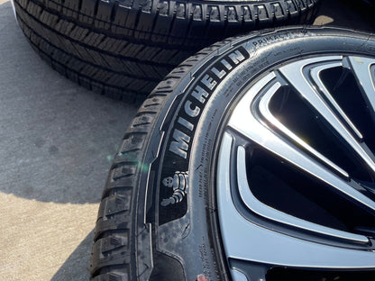 22" Lincoln Navigator OEM 10666 rims wheels BLACK LABEL 2025 2026 MICHELIN NEW