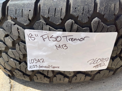 18" Ford F-150 TREMOR OEM rim wheel 10342 95351 SET Expedition GENERAL spare