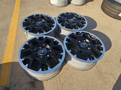 18" Toyota Tacoma 4Runner TRD OEM 94199 wheels rims 2024 2025 2026 2027 SET NEW